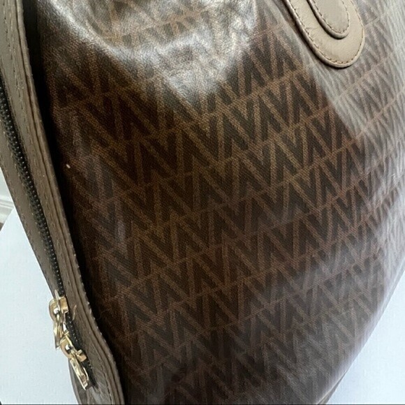 Mario Valentino Brown Satchel Bag - Picture 11 of 16